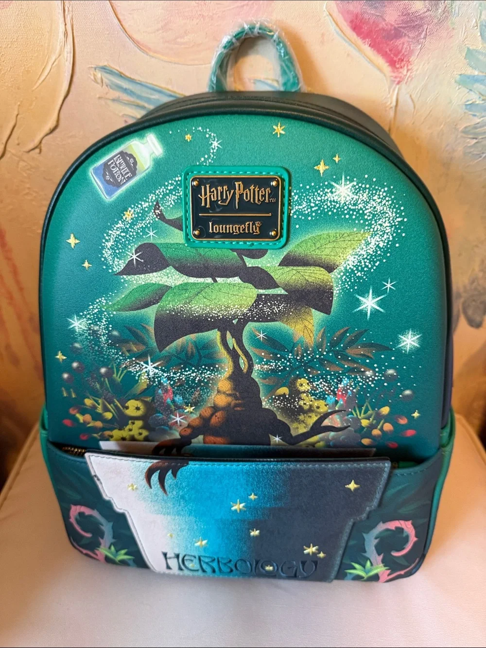 Loungefly Harry Potter Herbology Mandrake Mini Backpack Boxlunch Exclusive New!